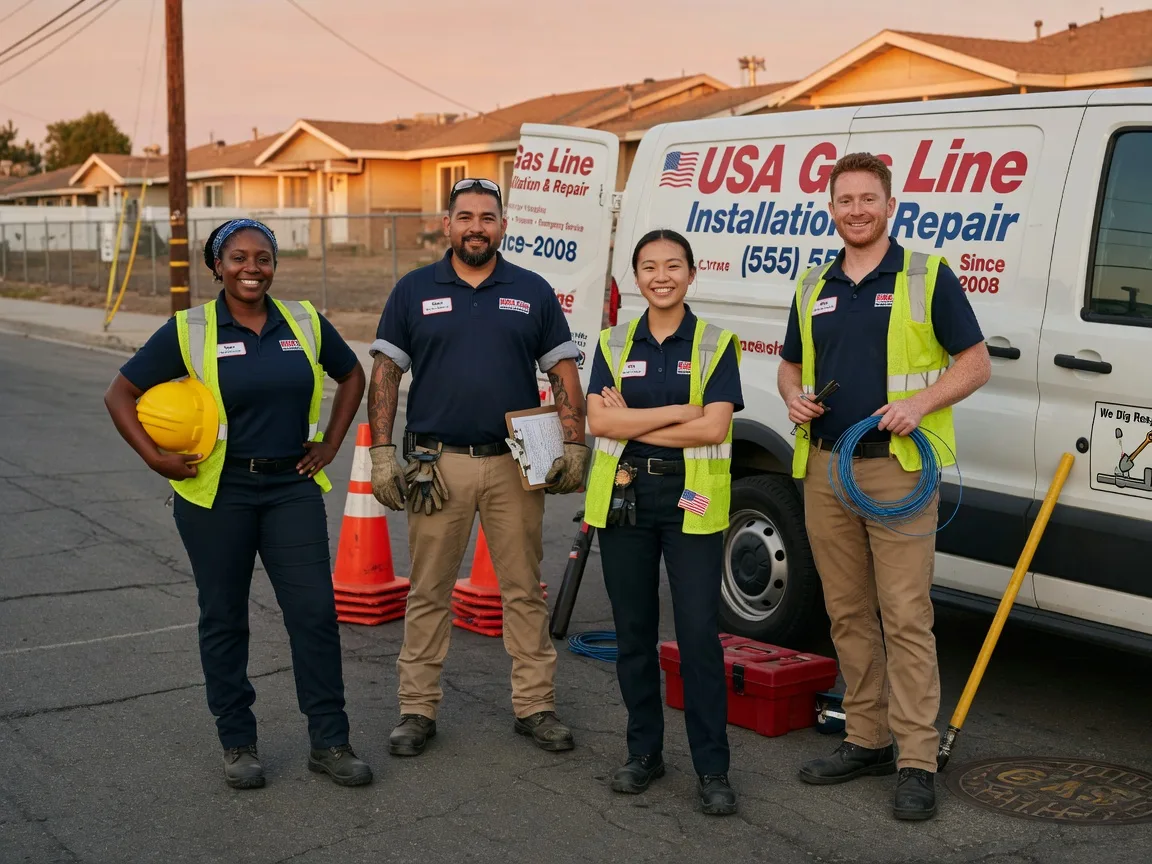 Gas Line Installation company in Riesel, TX